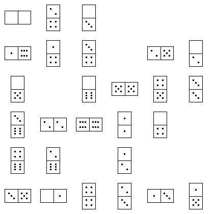 Domino Puzzle Grid