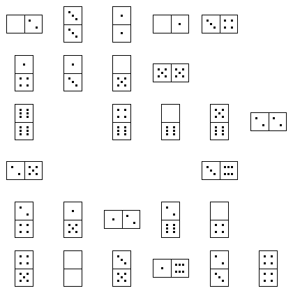 Domino Puzzle Grid