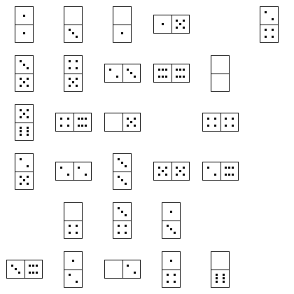 Domino Puzzle Grid