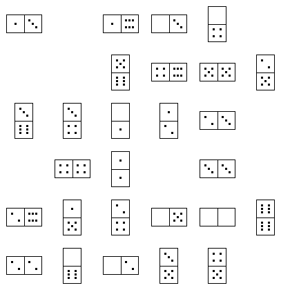 Domino Puzzle Grid