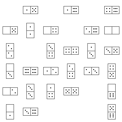 Domino Puzzle Grid